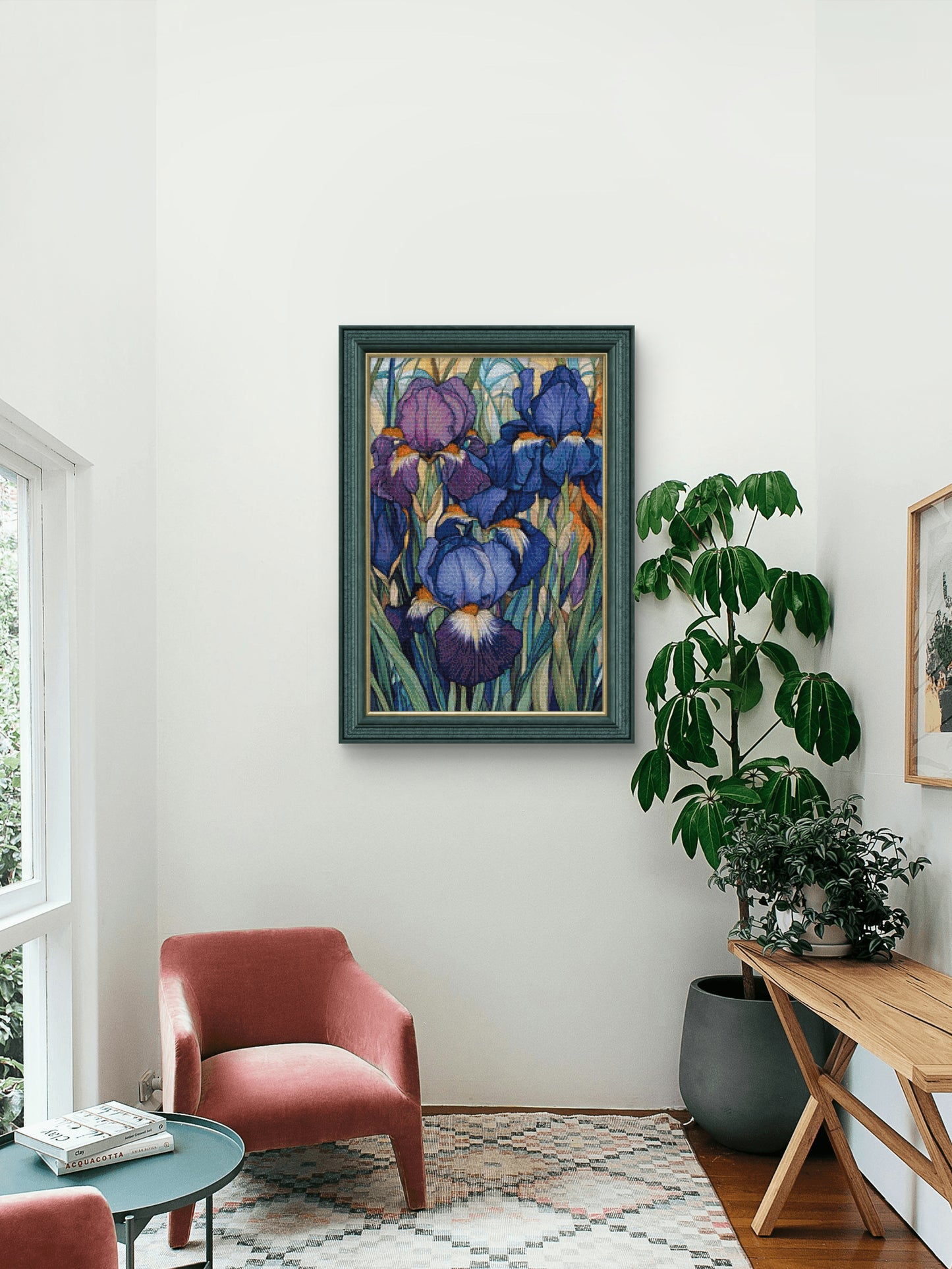 Irises Flowers