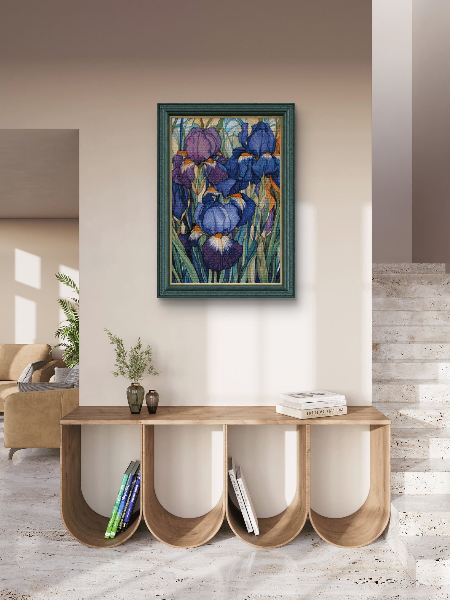 Irises Flowers