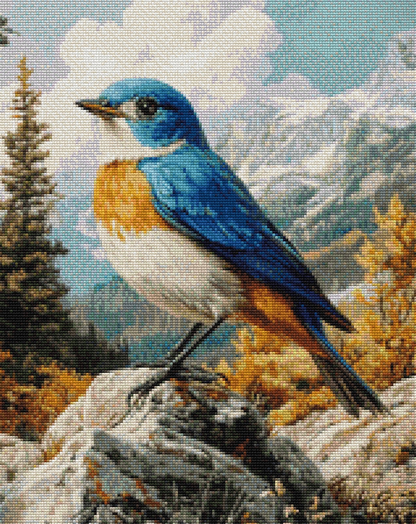 Bird in the Mountains