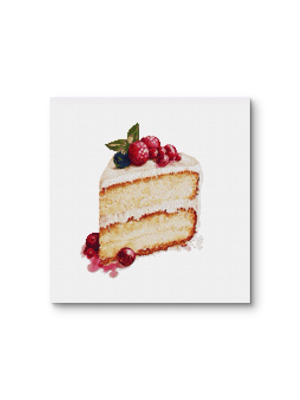 Sponge Cake with Fruits