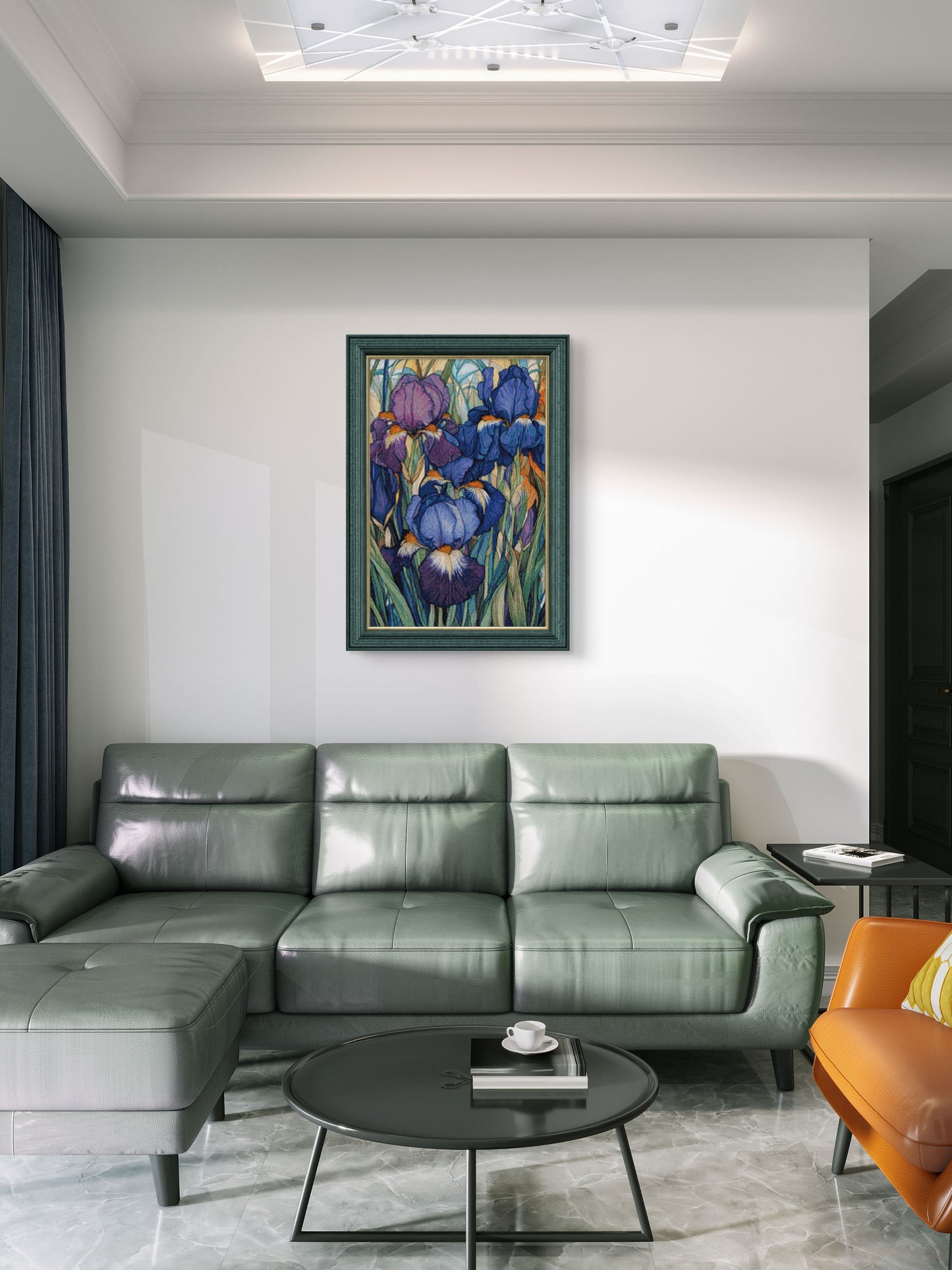 Irises Flowers