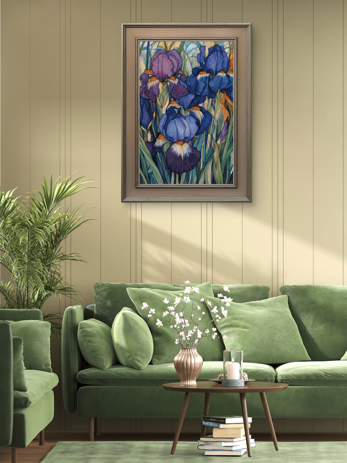 Irises Flowers