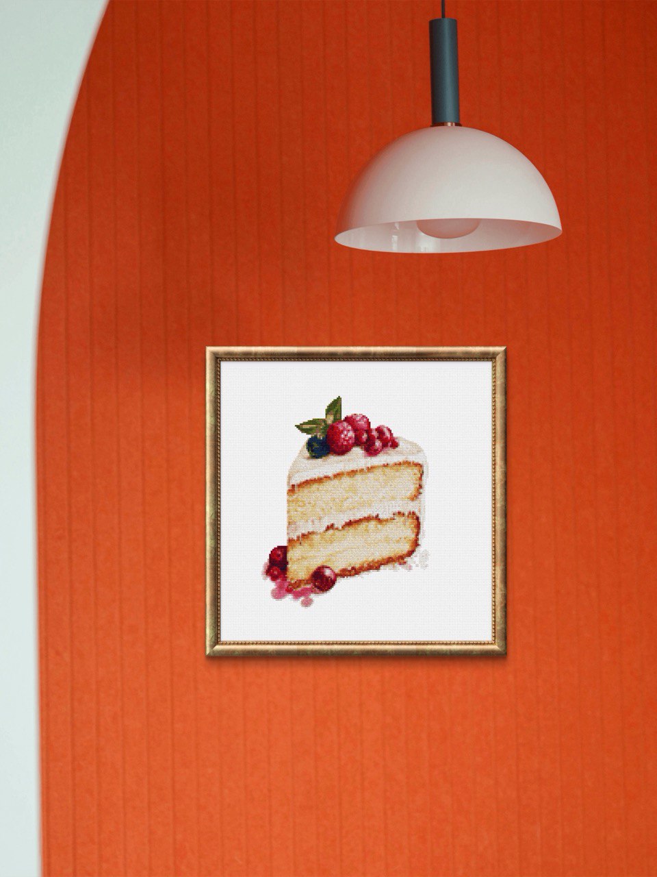 Sponge Cake with Fruits