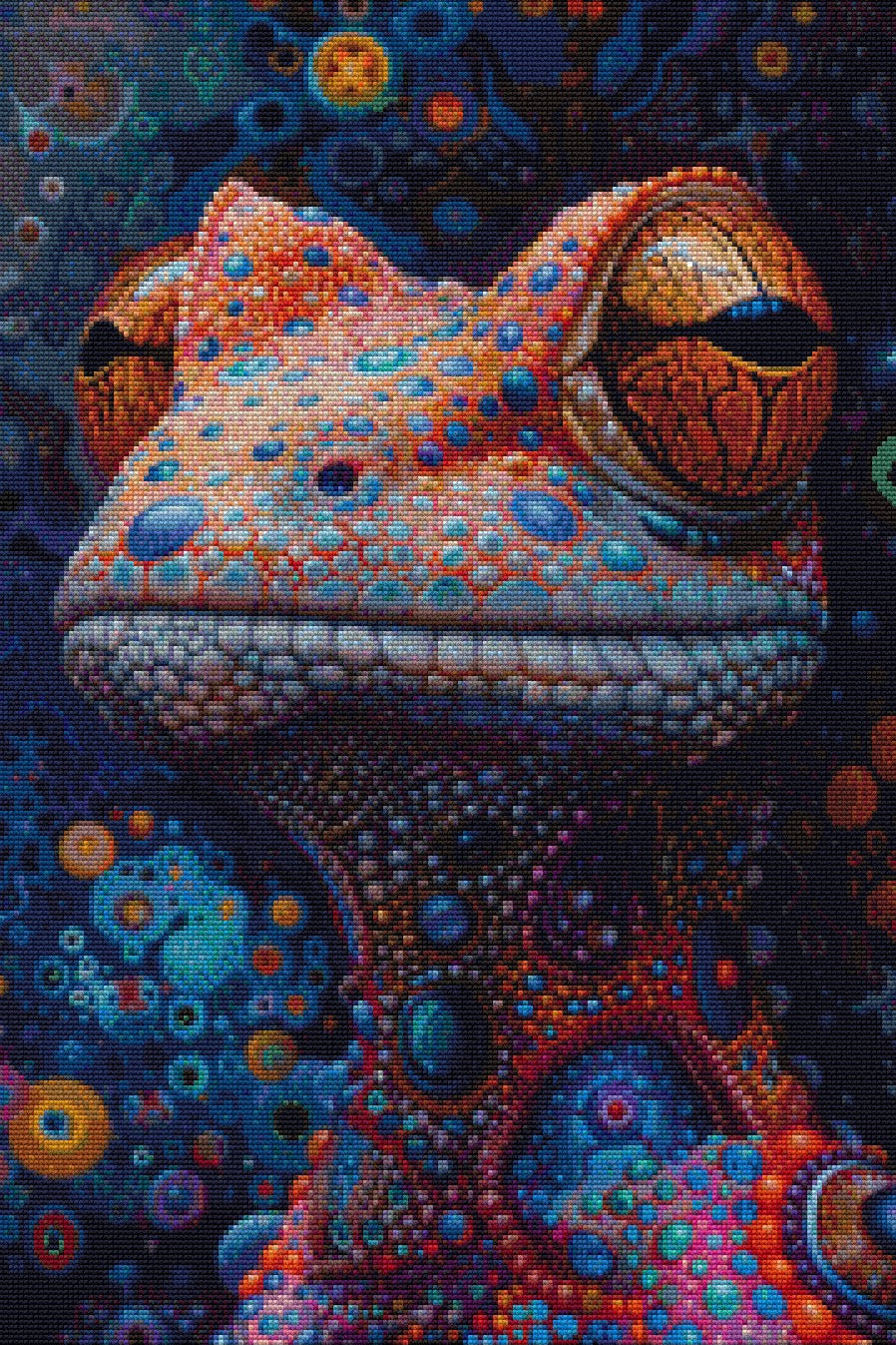 Psychedelic Lizard
