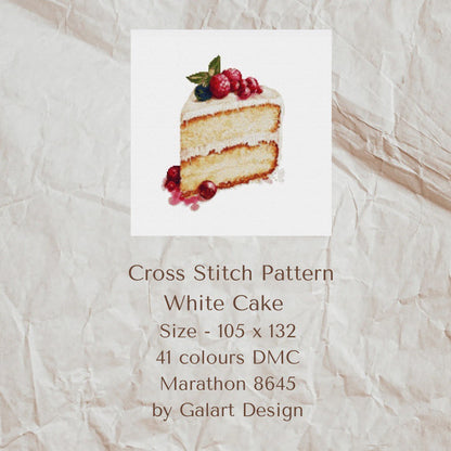 Sponge Cake with Fruits