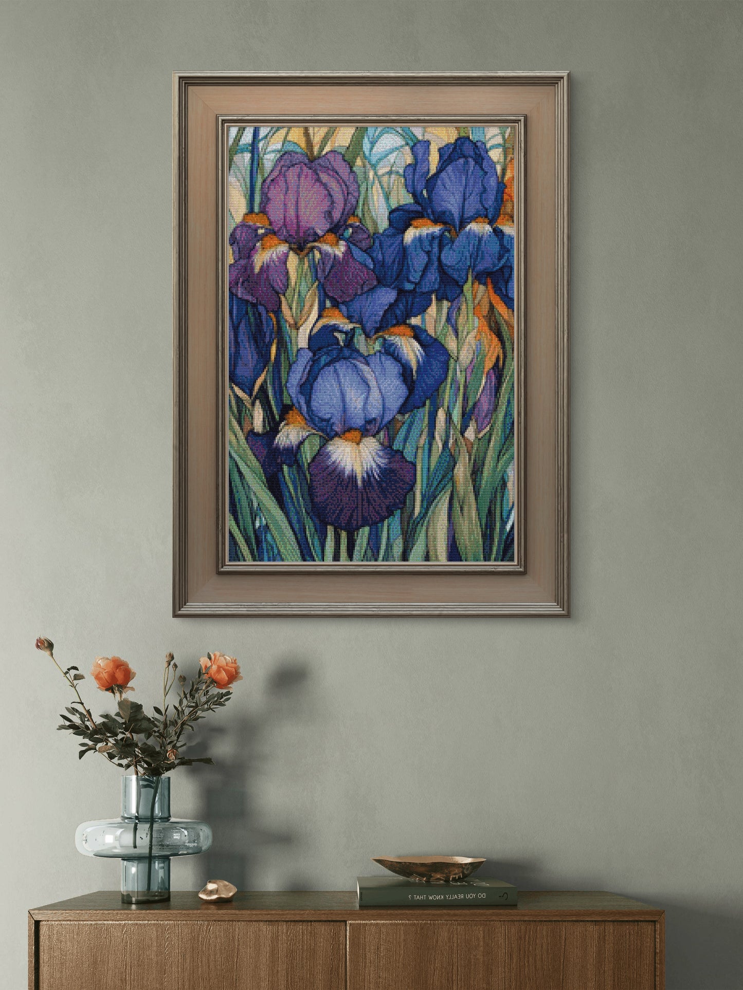 Irises Flowers