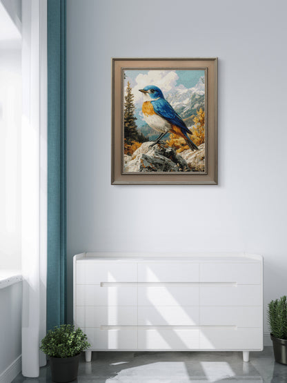Bird in the Mountains